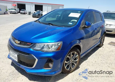 2017 Chevrolet Sonic Lt Auto from USA, damaged, VIN 1G1JD6SH4H4150060